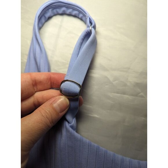 Athleta Women's Swim Top Bra Bikini Light Blue Size 36B/C - Picture 7 of 12